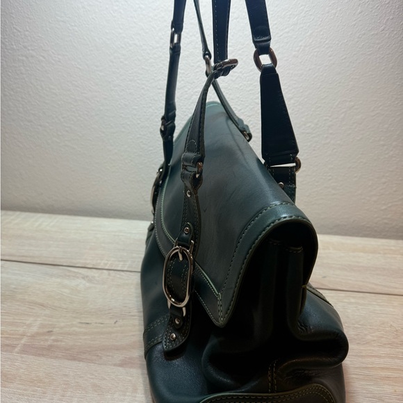 Cole Haan Green Leather Handbag - Picture 2 of 6